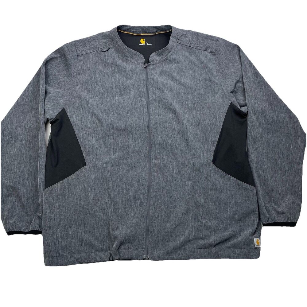 CARHARTT Women’s Force Zip Jacket Gray Black-L